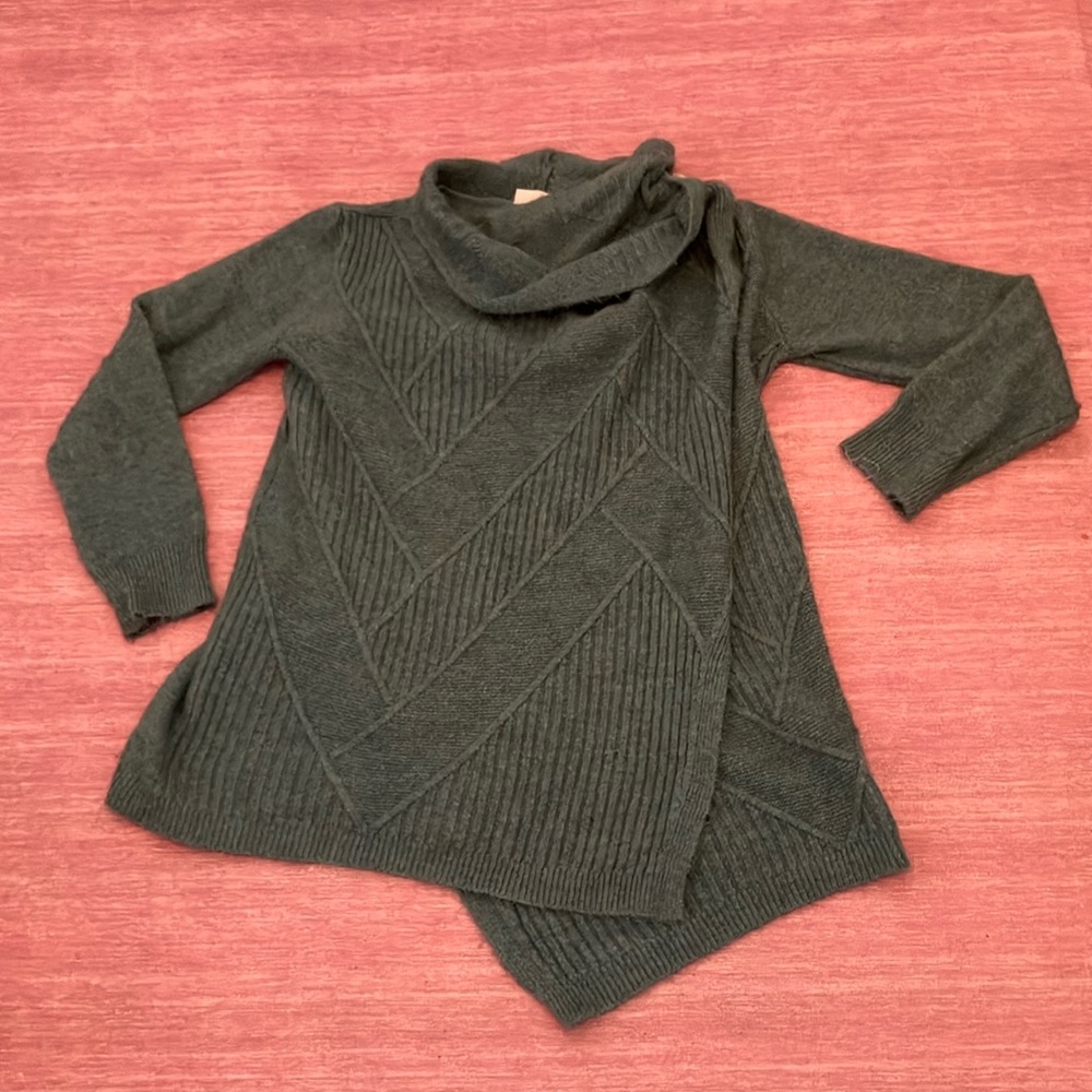 Wrap sweater, maternity, very cozy and soft, good used condition